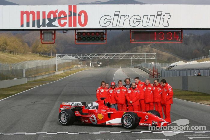 Presentación de la Ferrari 248F1 de 2006