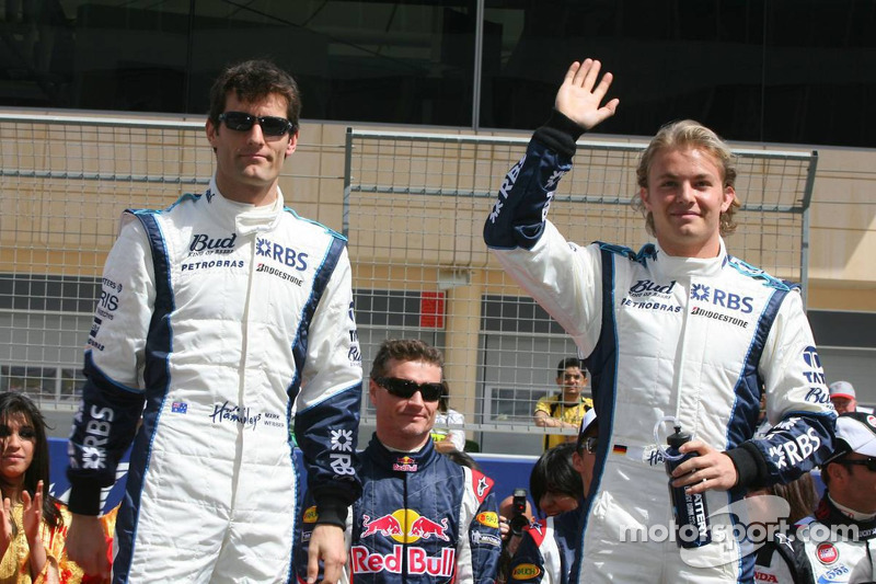 Presentación de pilotos: Mark Webber y Nico Rosberg