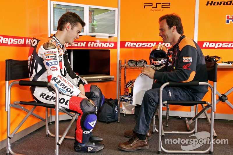 Dani Pedrosa dan Alberto Puig