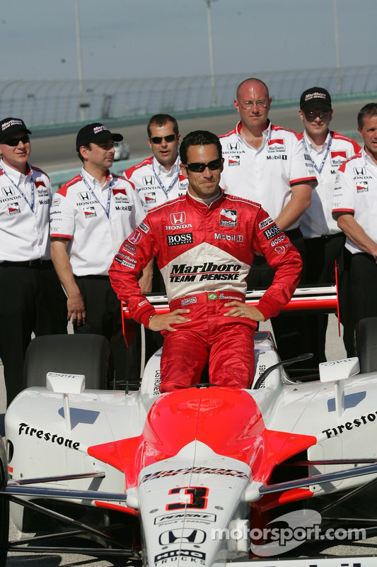 Le deuxième plus rapide des qualifications Helio Castroneves