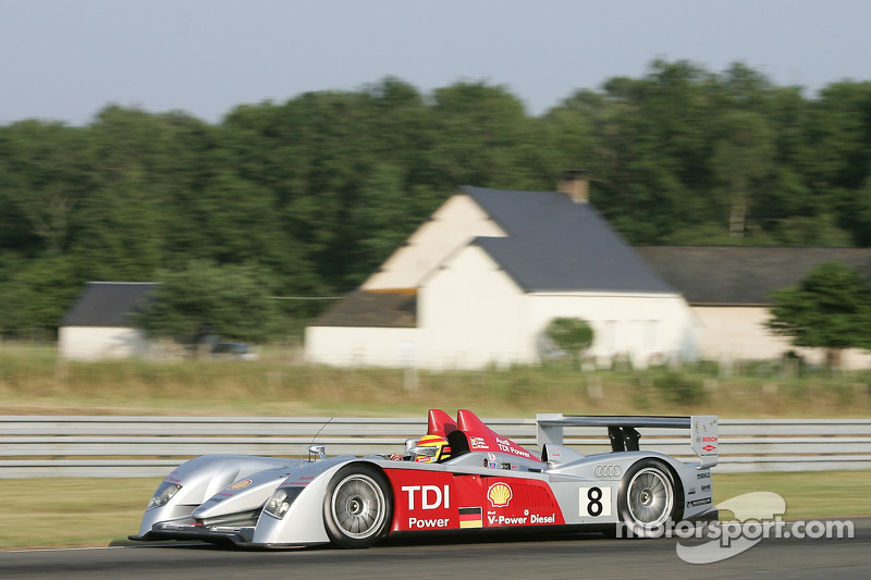 #8 Audi Sport Team Joest Audi R10: Marco Werner, Frank Biela, Emanuele Pirro