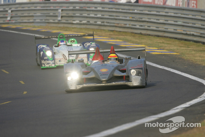 #8 Audi Sport Team Joest Audi R10: Marco Werner, Frank Biela, Emmanuele Pirro