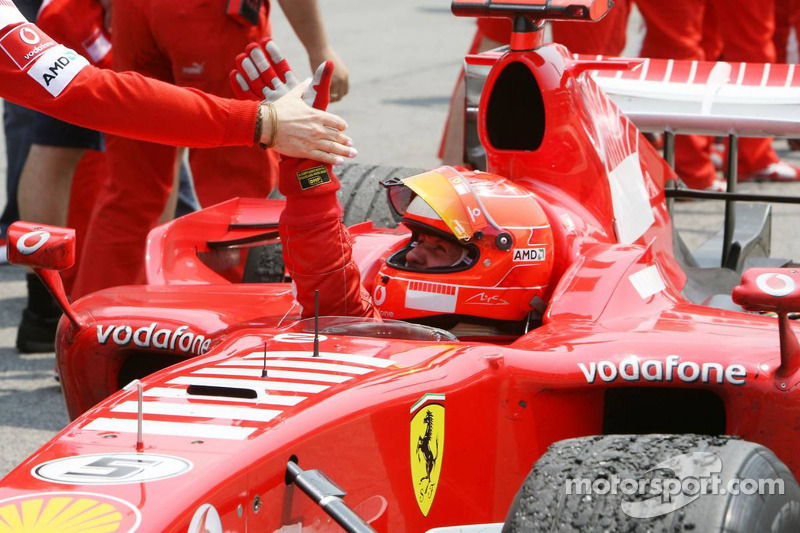 Michael schumacher pole position Clearance