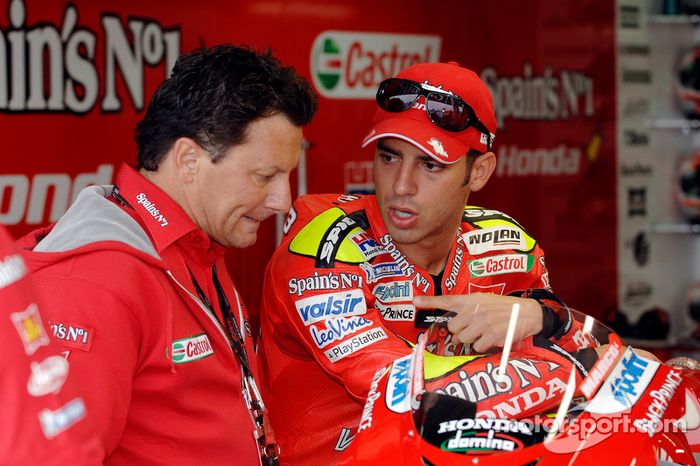 Marco Melandri Y Fausto Gresini