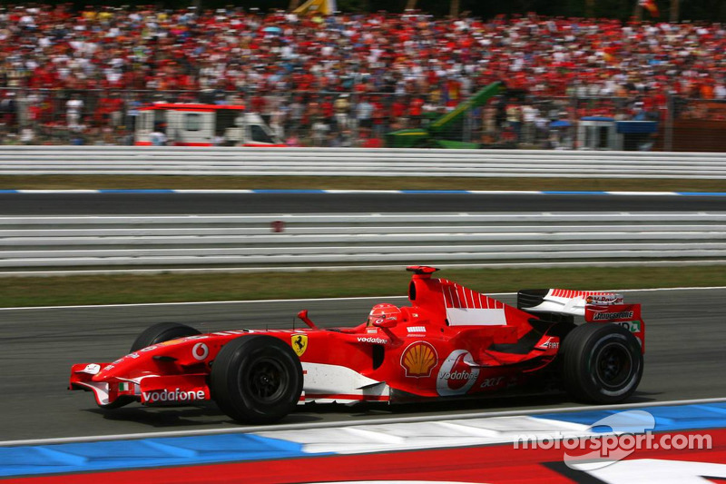 2006 - Hockenheim: Michael Schumacher, Ferrari 248 F1