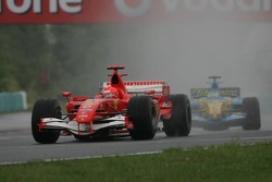 Michael Schumacher ve Giancarlo Fisichella