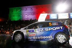 Elfyn Evans y Daniel Barrit, M-Sport Ford Fiesta WRC