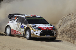 Mads Ostberg et Jonas Andersson, Citroën DS3 WRC, Citroën World Rally Team