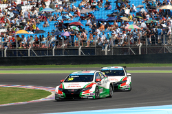 Tiago Monteiro, Honda Racing Team JAS Honda Civic WTCC Gabriele Tarquini, Honda Racing Team JAS Honda Civic WTCC