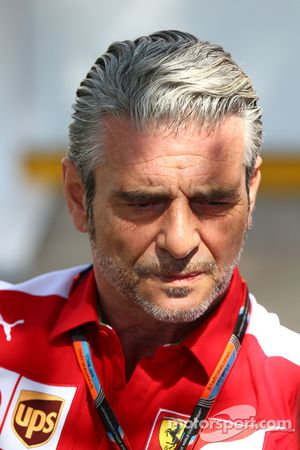 Maurizio Arrivabene, director de Ferrari