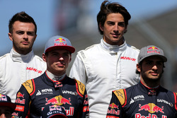 Max Verstappen, Scuderia Toro Rosso y Carlos Sainz Jr., Scuderia Toro Rosso