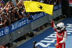Race winner Sebastian Vettel, Ferrari