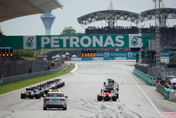 The start of the race