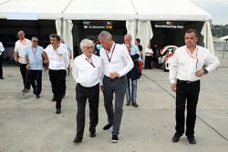 Marcello Lotti WSC CEO y Bernie Ecclestone presidente y CEO de la FOM