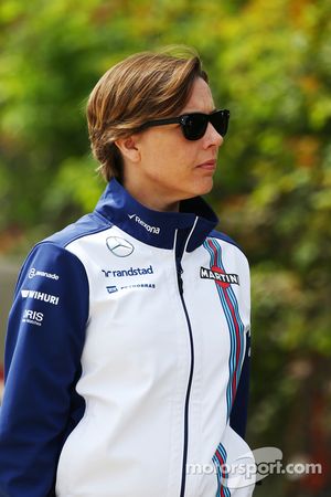 Claire Williams, Delegada en jefe de Williams 