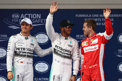 Нико Росберг, Mercedes F1, Льюис Хэмилтон, Mercedes F1 и Себастьян Феттель, Ferrari