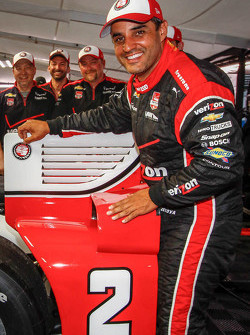 Polesitter Juan Pablo Montoya, Team Penske Chevrolet