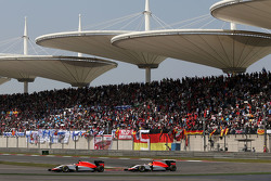 Roberto Merhi, Manor F1 Team et Will Stevens, Manor F1 Team
