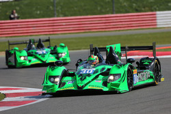 #30 Extreme Speed Motorsports Honda HPD ARX-03B : Scott Sharp, Ryan Dalziel, David Heinemeier Hansson et la #31 Extreme Speed Motorsports Honda HPD ARX-03B : Ed Brown, David Brabham, Jon Fogarty