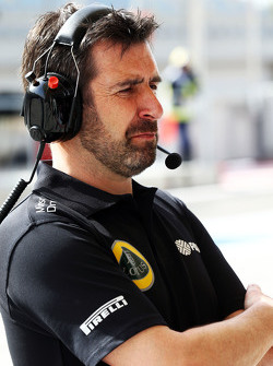 Грег Бэкер, главный механик Lotus F1 Team