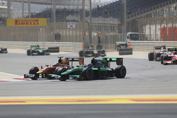 Jordan King, Racing Engineering y Richie Stanaway, Status Grand Prix