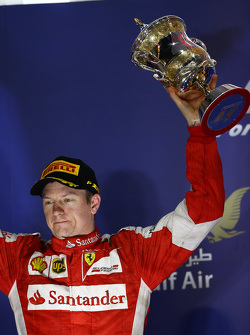 Segundo lugar, Kimi Raikkonen, Ferrari