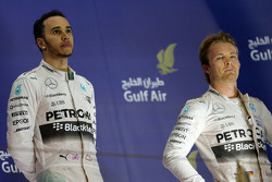 Lewis Hamilton, Mercedes AMG F1 Team et Nico Rosberg, Mercedes AMG F1 Team