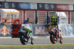 Марк Маркес, Repsol Honda Team и Валентино Росси, Yamaha Factory Racing