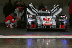 #9 Audi Sport Team Joest Audi R18 e-tron quattro Filipe Albuquerque, Marco Bonanomi, René Rast