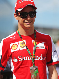 Esteban Gutierrez, pilote d'essais et de réserve Ferrari