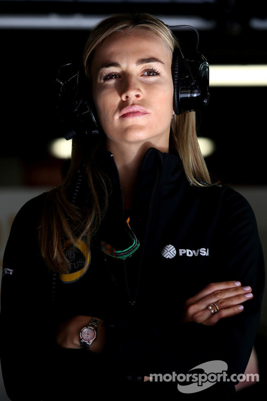 Carmen Jorda, Entwicklungsfahrerin Lotus F1 Team