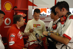 Michael Schumacher and Jean Todt