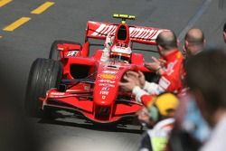 Il vincitore della gara Kimi Raikkonen