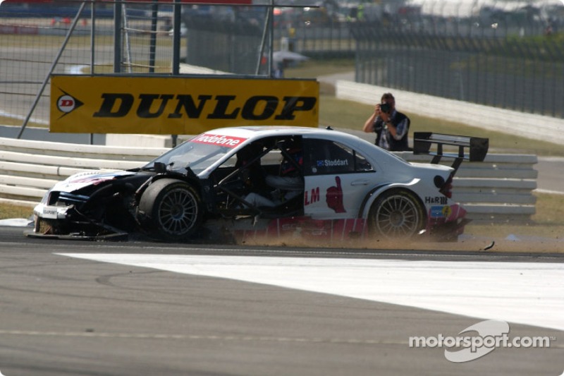Susie Stoddart impliqué dans l'accident du premier tour à Hockenheim 2007