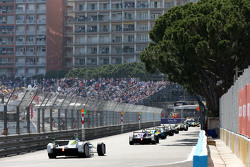 Acción durante la carrera