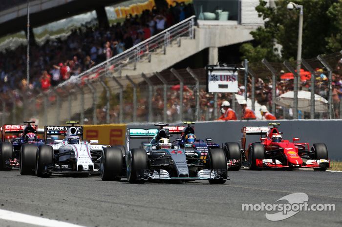 No período em que a Catalunha recebe a F1, o pole position conseguiu converter a vantagem de largar à frente em vitória por 21 vezes.