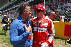 Жан Алези и Кими Райкконен, Ferrari на стартовой решетке