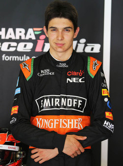 Esteban Ocon, Sahara Force India F1 Team piloto de teste