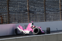 Pippa Mann, Dale Coyne Racing Honda bate