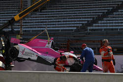 O carro de Pippa Mann, Dale Coyne Racing Honda