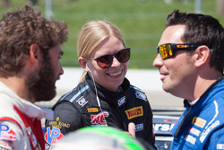 #64 Scuderia Corsa Ferrari 458 Italia: Duncan Endee #7 TRG-AMR Aston Martin Vantage GT3: Christina N