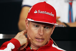 Кими Райкконен, Ferrari на пресс-конференции FIA