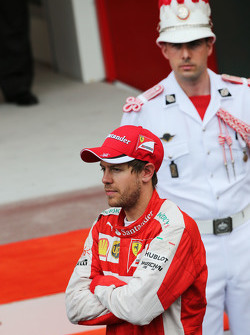 Sebastian Vettel, Ferrari no pódio