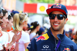 Даниэль Риккардо, Red Bull Racing на параде пилотов
