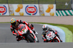 Chaz Davies, Ducati Team et Leon Haslam, Aprilia Racing Team