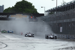 Acción durante la carrera