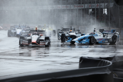 Стефано Колетти, KV Racing Technology и Тони Канаан, Chip Ganassi Racing Chevrolet crash