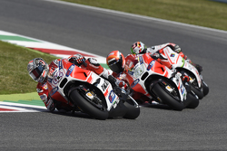 Andrea Dovizioso, Michele Pirro, Ducati Team e Danilo Petrucci, Pramac Racing Ducati