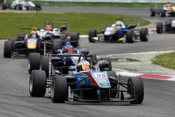 Raoul Hyman, Team West-Tec F3 Dallara Mercedes-Benz et Tatiana Calderon, Carlin Dallara Volkswagen