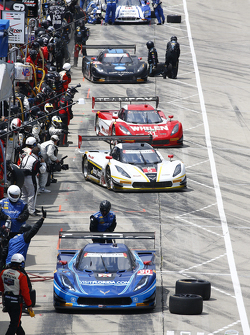Azione in Pit lane